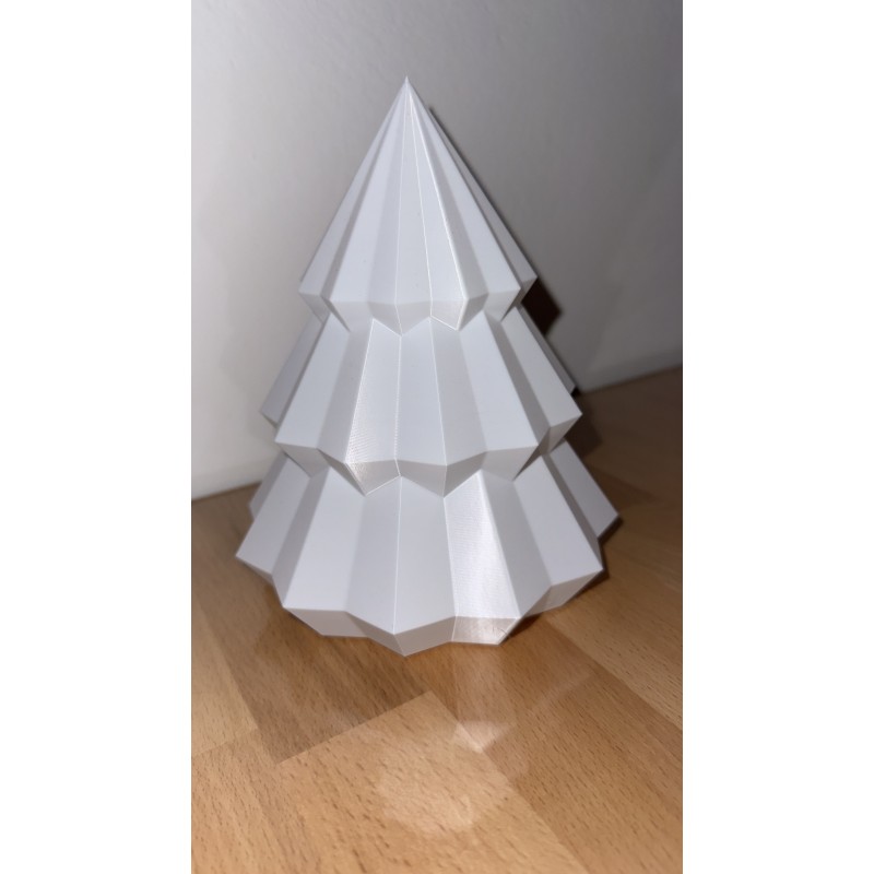 Moderner geometrischer Weihnachtsbaum