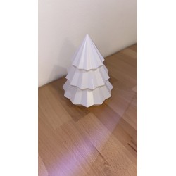 Moderner geometrischer Weihnachtsbaum