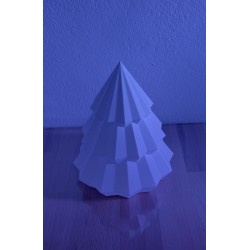 Moderner geometrischer Weihnachtsbaum